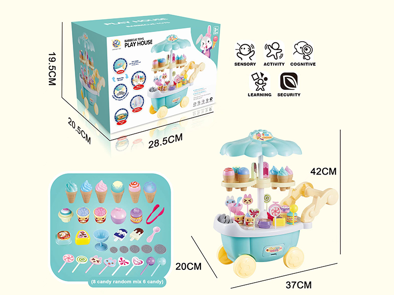 Large Size Ice Cream Truck (Light And Music)