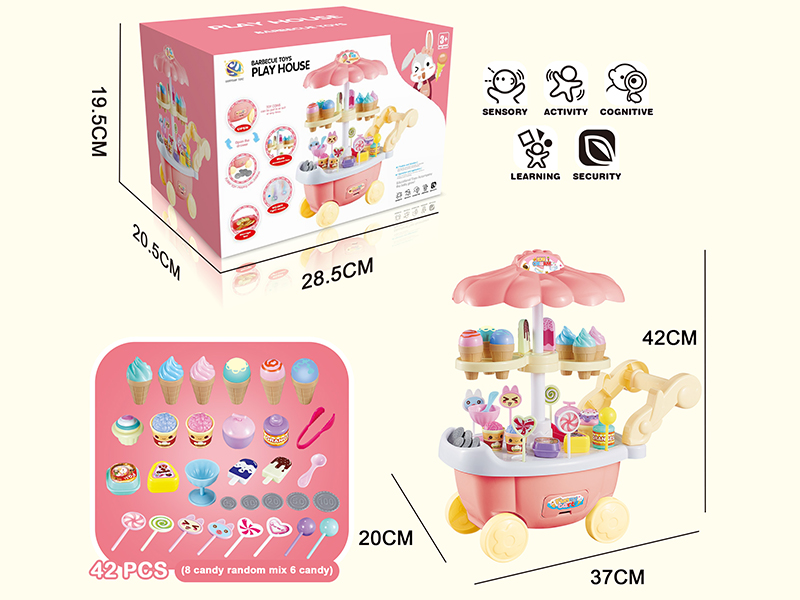 Large Size Ice Cream Truck (Light And Music)