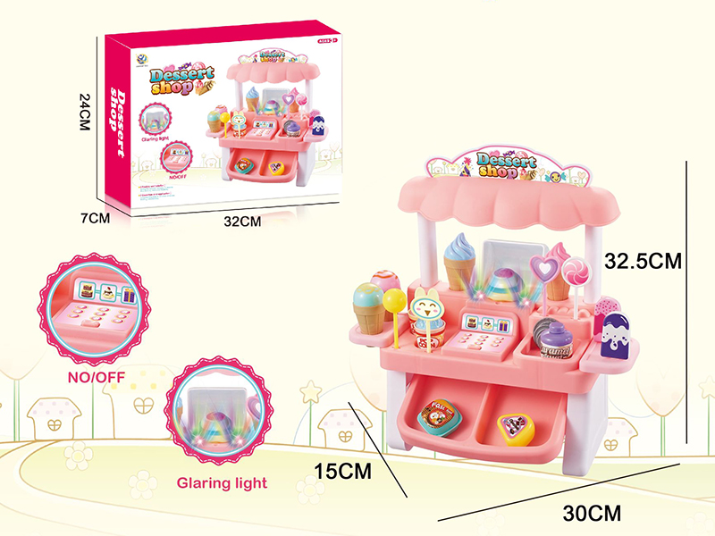 Dessert Shop Play Set(Light And Music)