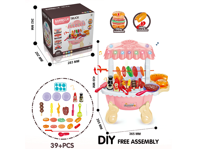 Barbecue Truck Set(Light And Music)