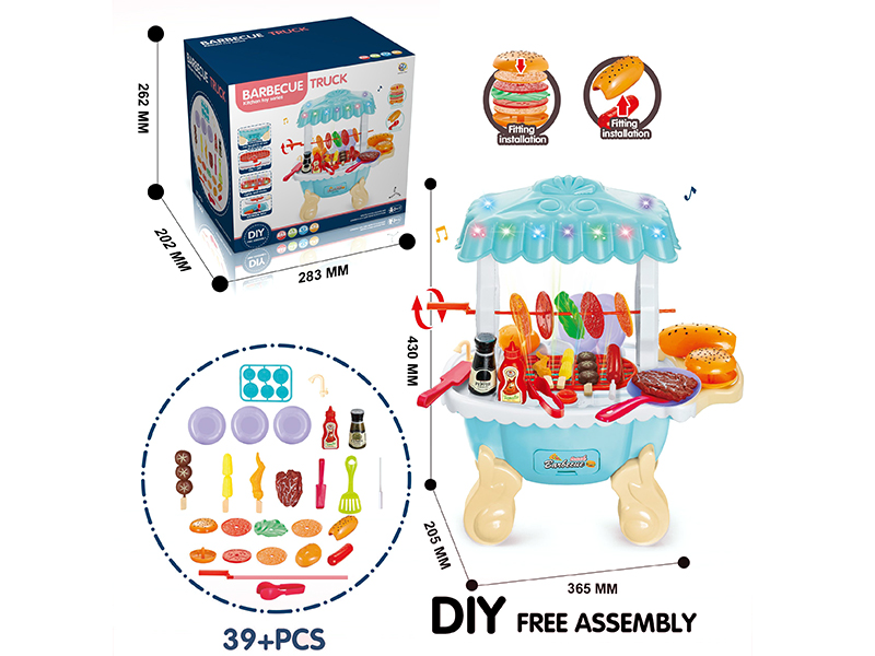 Barbecue Truck Set(Light And Music)