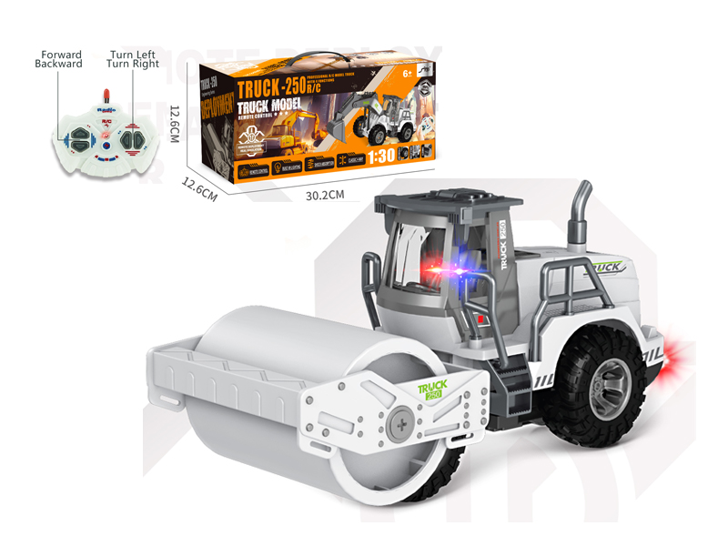 1:30 4CH R/C Flat Arm Roller Construction Vehicle With Light