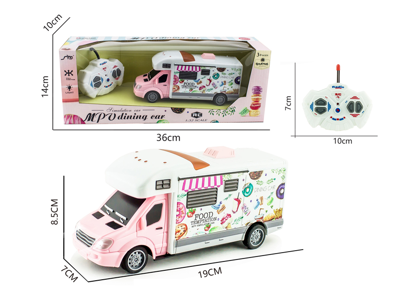 4CH R/C Ice Cream Car Theme Motor Home With Light