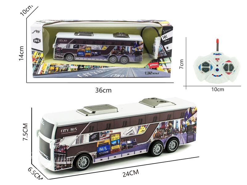 4CH R/C City Themed Bus With Light