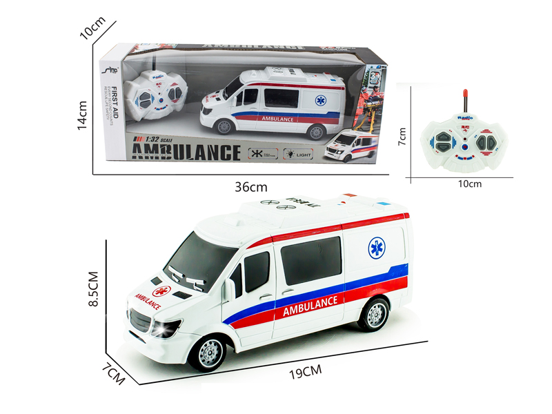 4CH R/C Ambulance With Light
