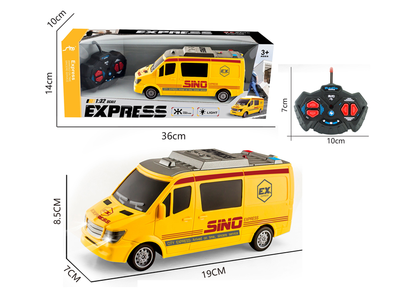 4CH R/C Express Delivery Vehicle With Light