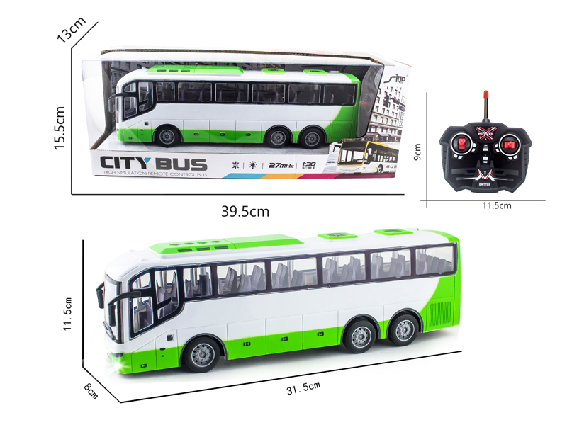 1:30 4CH R/C Simulated Bus With Light