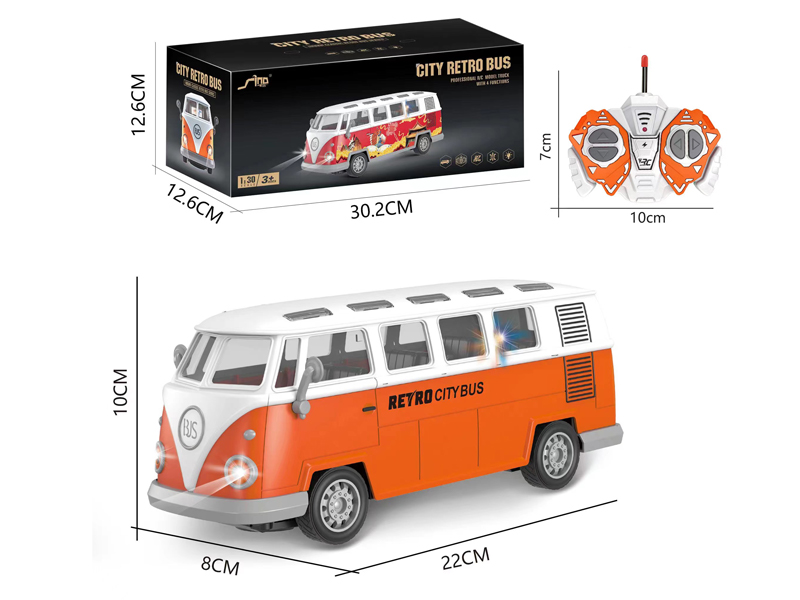 1:30 4CH R/C Bus With Light