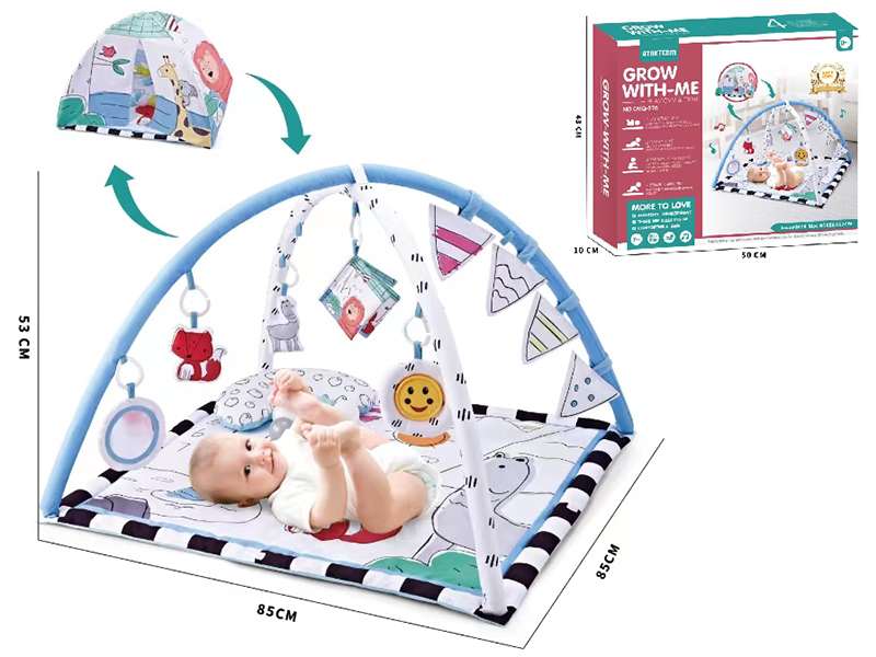 Yurt Tent & Baby Play Mat 2 In 1