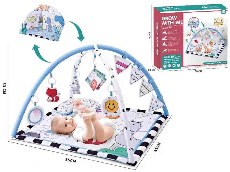 Yurt Tent & Baby Play Mat 2 In 1