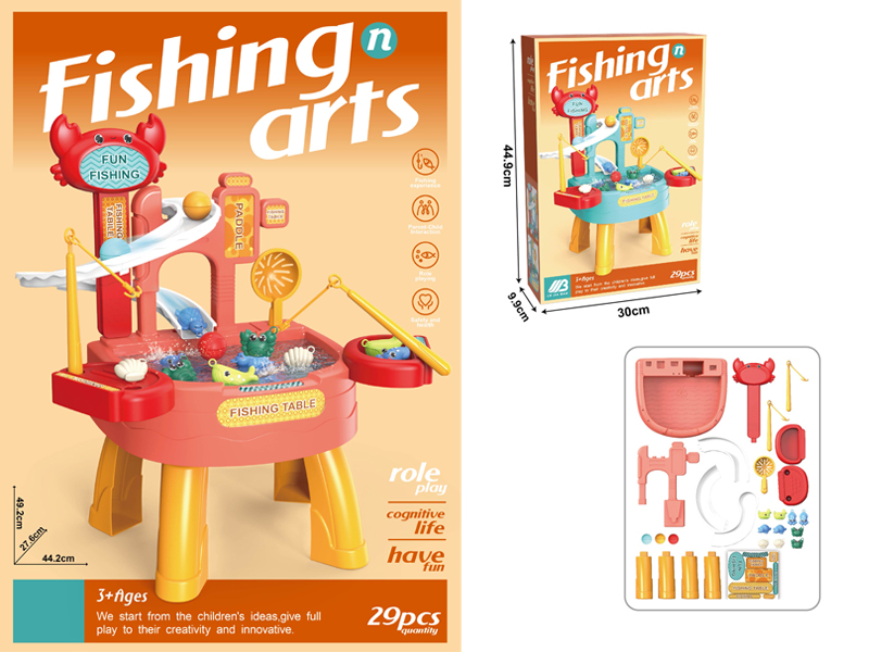 29PCS Slide Fishing Platform