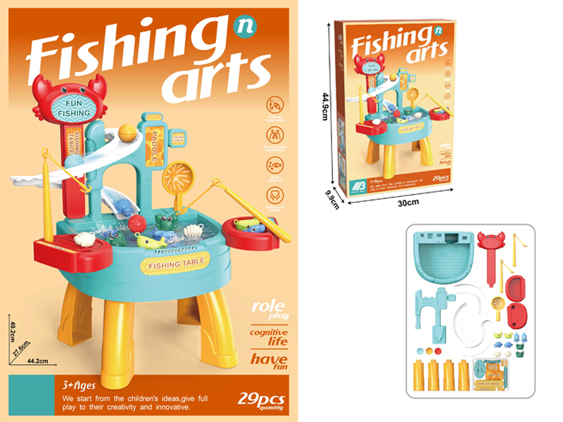 29PCS Slide Fishing Platform