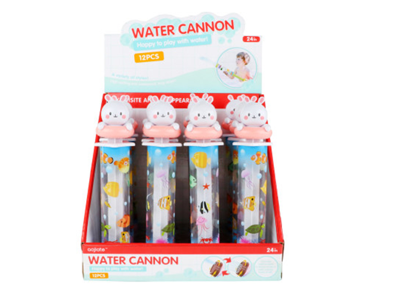 Rabbit Cartoon Water Gun Bath Toy 12pcs