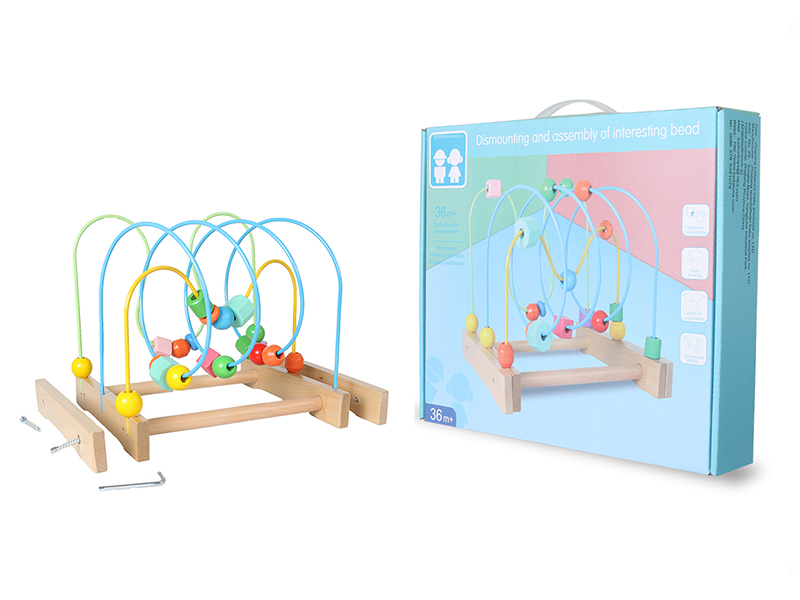 DIY Wooden Bead Rack