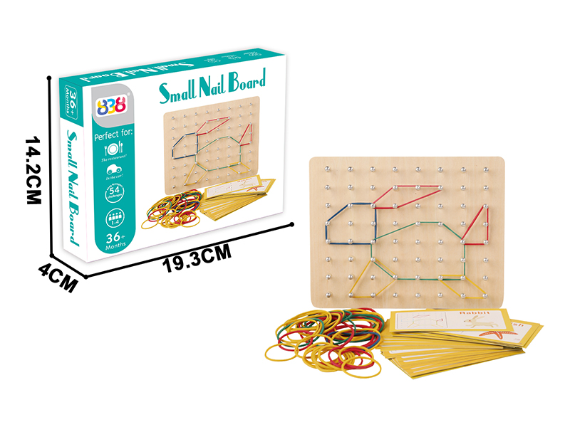 Wooden Montessori Nail Board