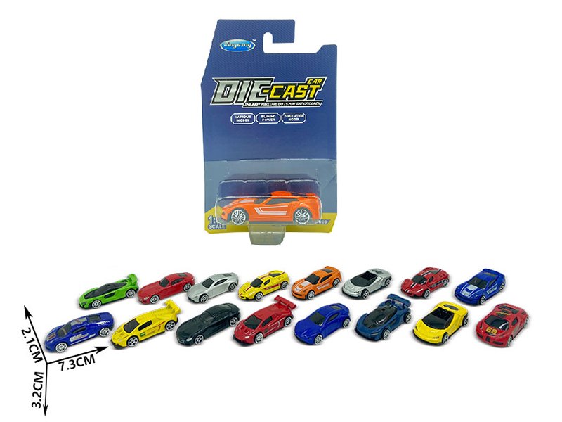 Slide Alloy Simulation Sports Car 1PCS