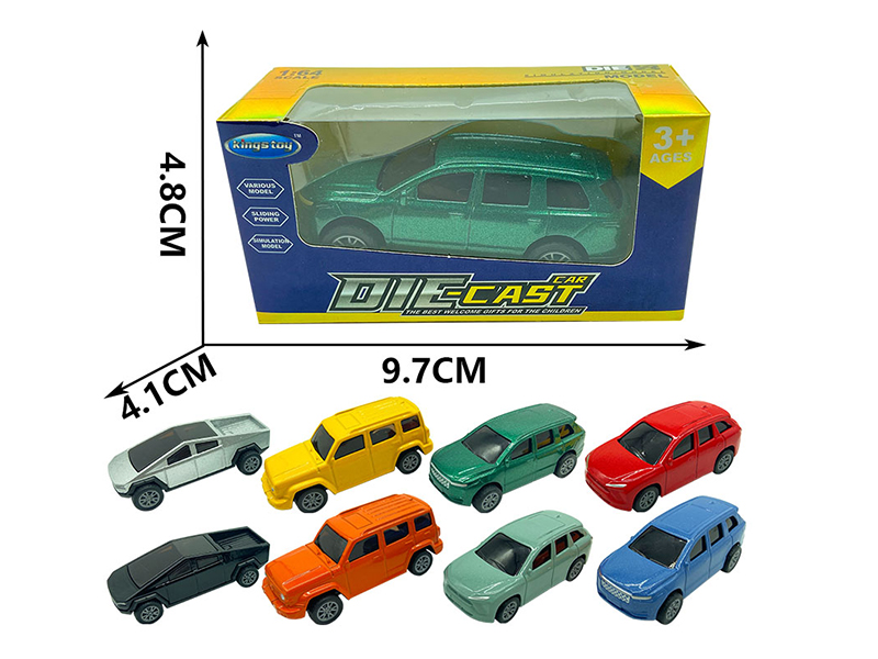 Pull Back Alloy Simulation Car 1PCS
