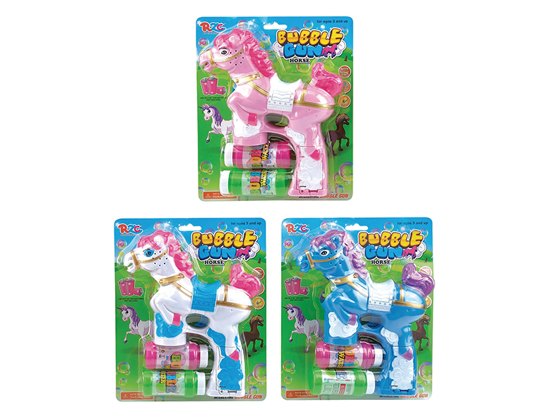 B/O Horse Bubble Gun
