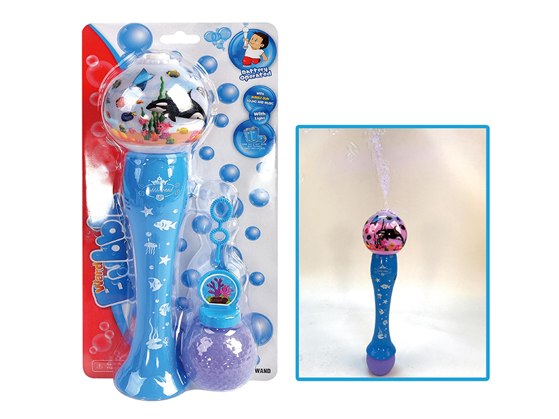 Dolphin Bubble Stick With Lights