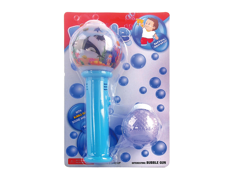 Dolphin Bubble Stick With Lights