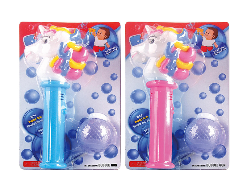 Unicorn Bubble Stick With Lights