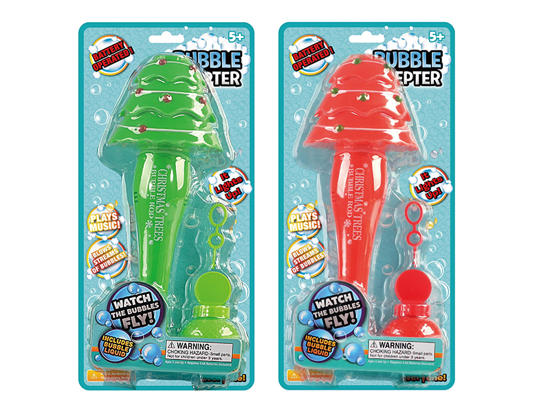 Christmas Tree Bubble Stick