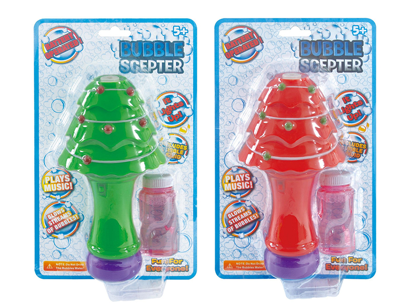 Christmas Tree Bubble Stick