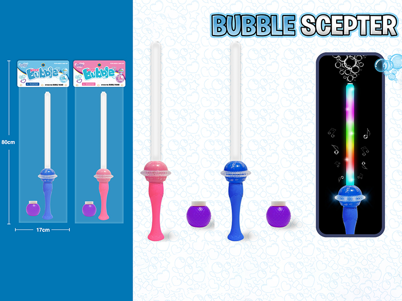 UFO Bubble Stick With Lights And Music