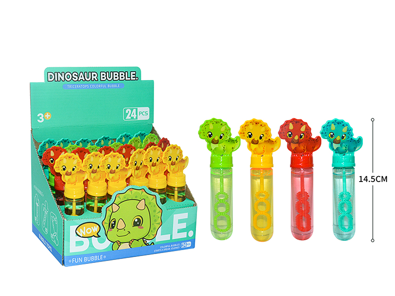 Triceratops Bubble Stick 24PCS