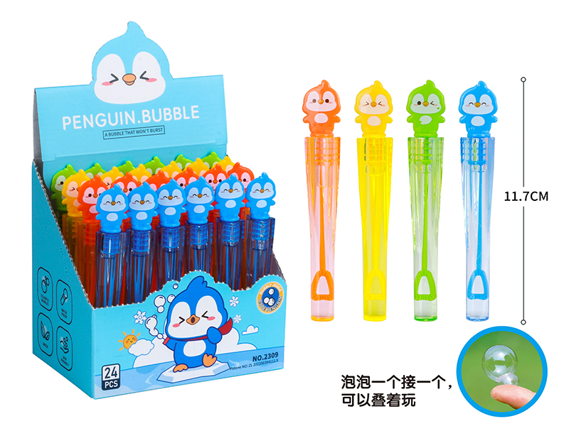 Penguin Bubble Stick(A Bubble That Won't Burst) 24PCS