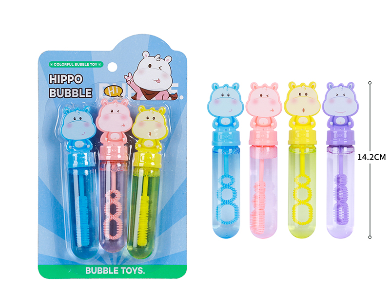 Hippo Bubble Stick 3PCS