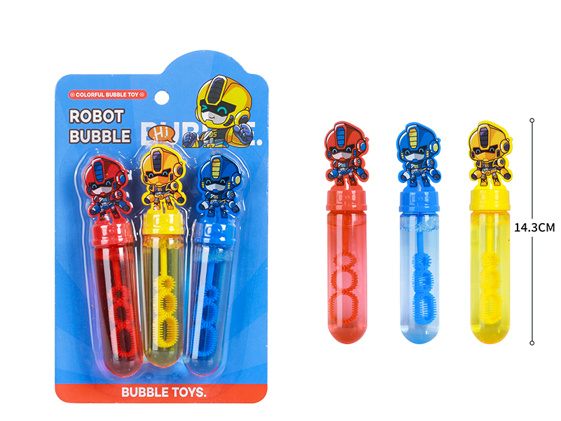 Robot Bubble Stick 3PCS