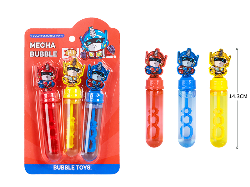 Mech Robot Bubble Stick 3PCS
