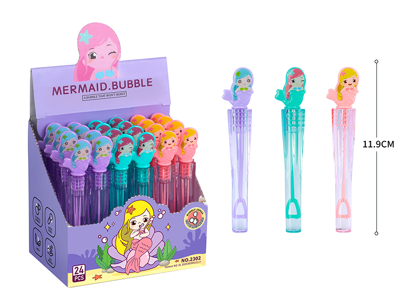 Mermaid Bubble Stick 24pcs
