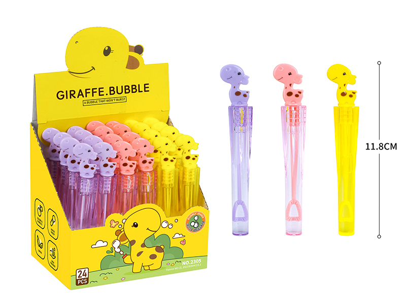 Giraffe Bubble Stick 24pcs