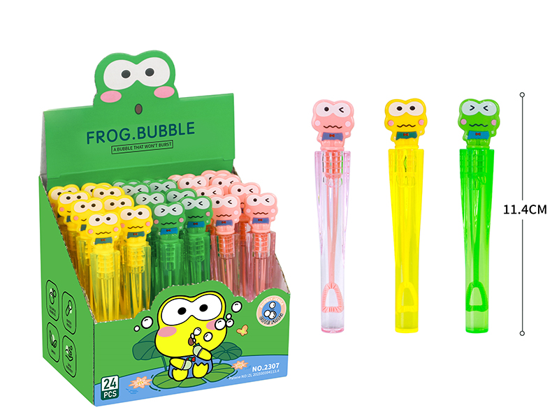 Frog Bubble Stick 24pcs