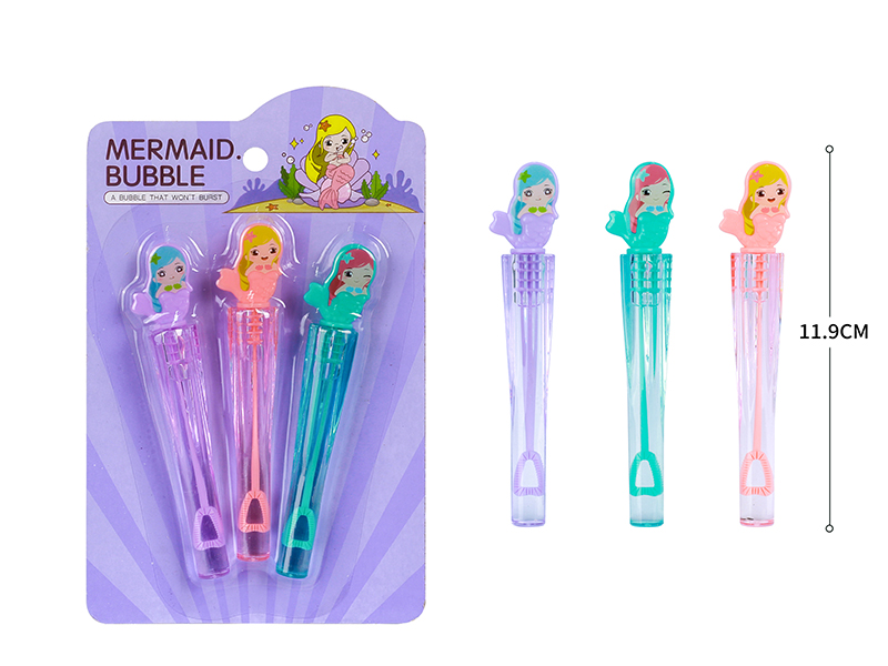 Mermaid Bubble Stick 3PCS