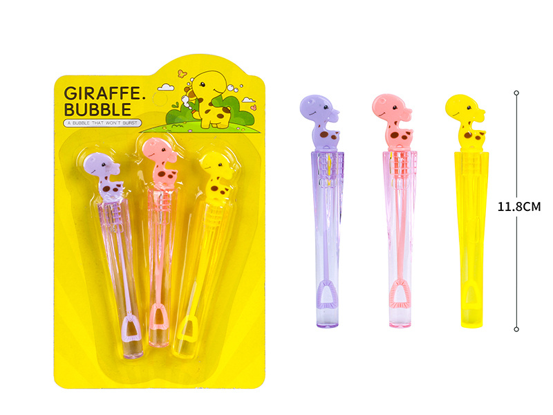 Giraffe Bubble Stick 3PCS