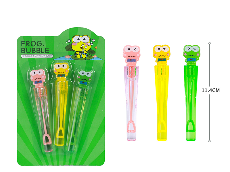 Frog Bubble Stick 3PCS