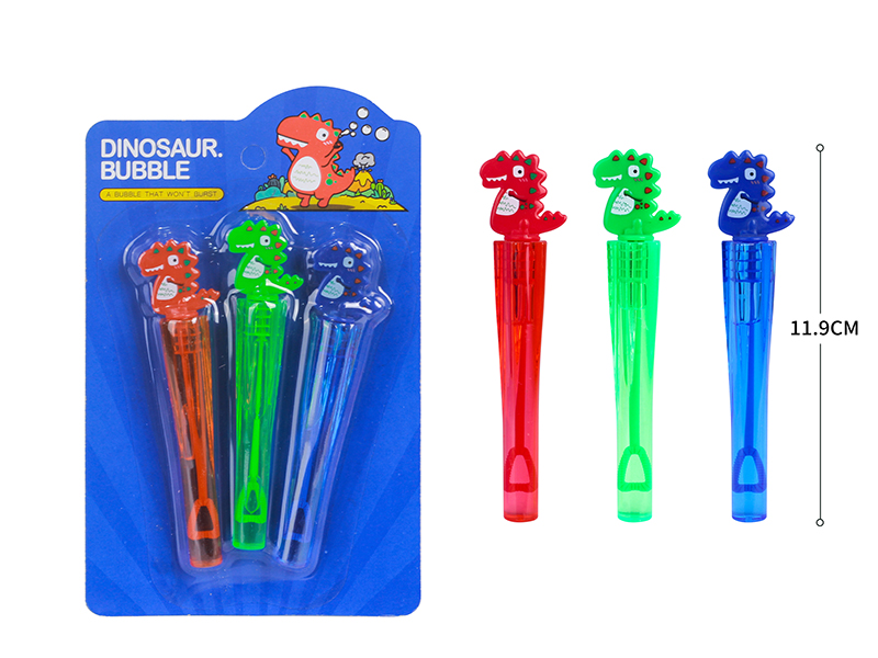 Dinosaur Bubble Stick 3PCS