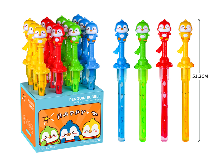 Penguin Western Sword Bubble Stick 12PCS