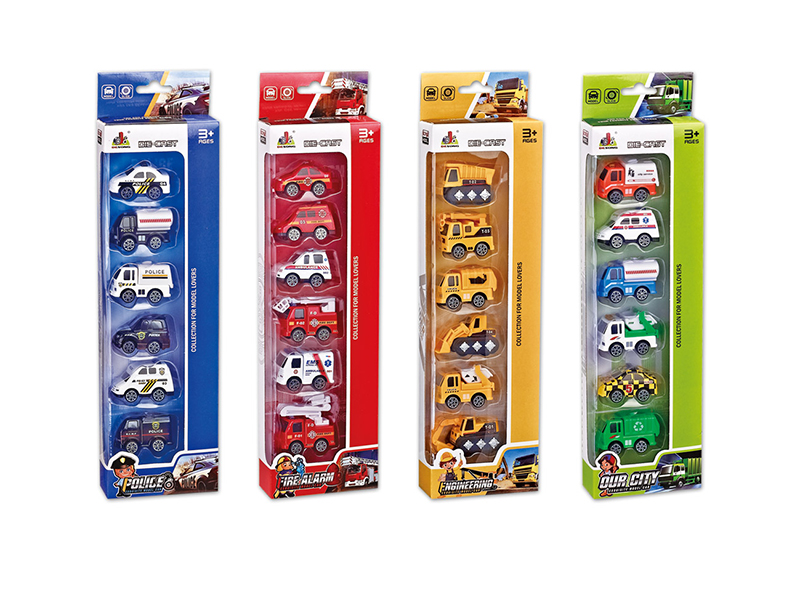6pcs Alloy Mini Cars