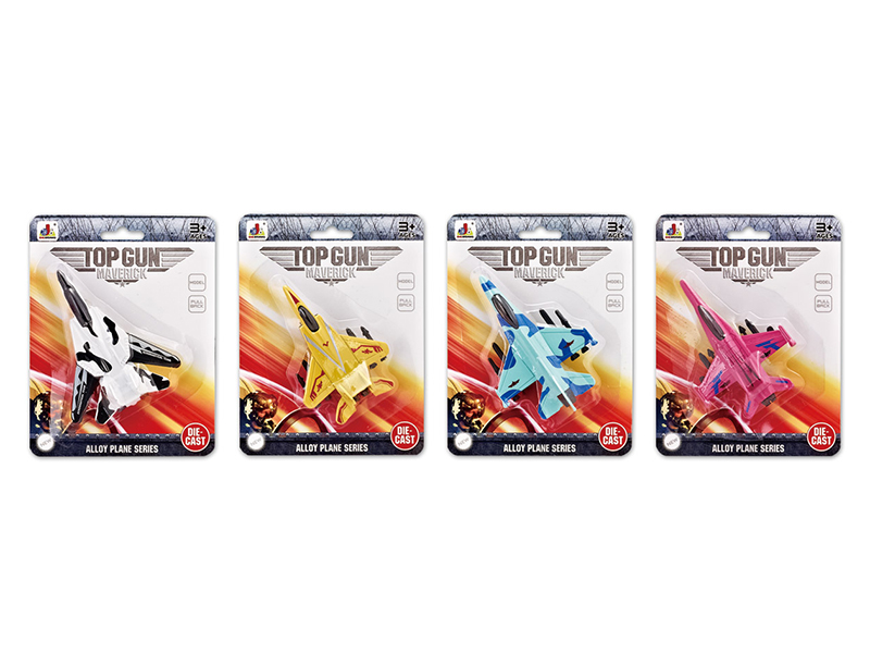 Pull Back Alloy Warplane