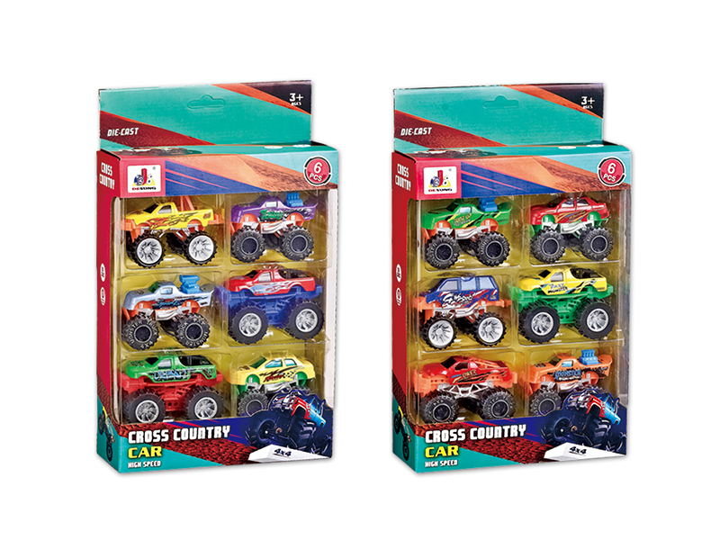 Alloy Monster Trucks 6pcs
