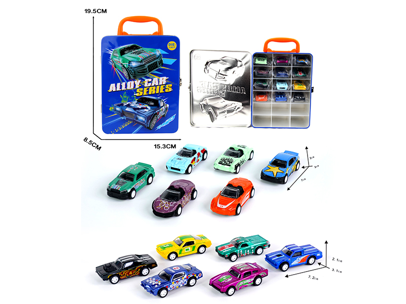 Pull Back Alloy Cars 12pcs
