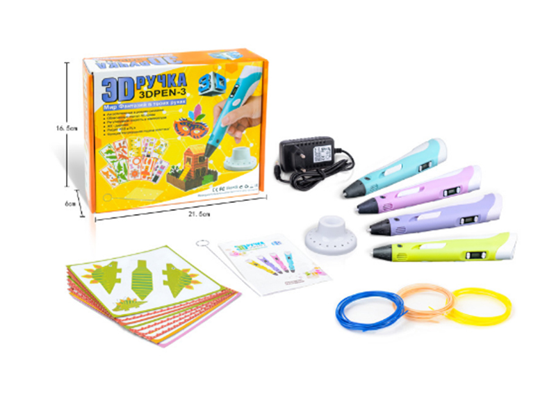 High Temperature 3D Printing Pen(Adapter)Russian