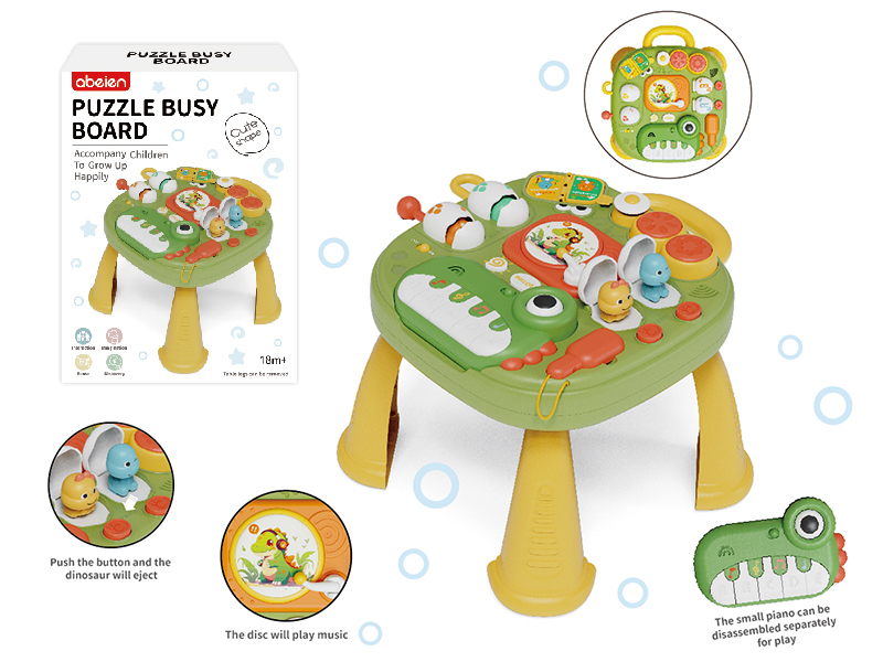 Electric Dinosaur Piano Game Table