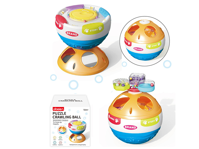 Electric Crawling Ball With Lights And Music