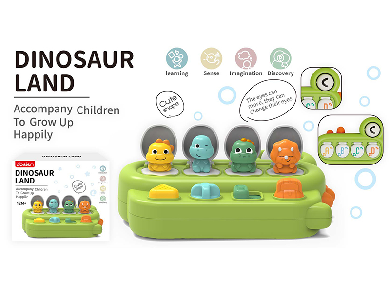 Dinosaurs Pop Up Interactive Games Box