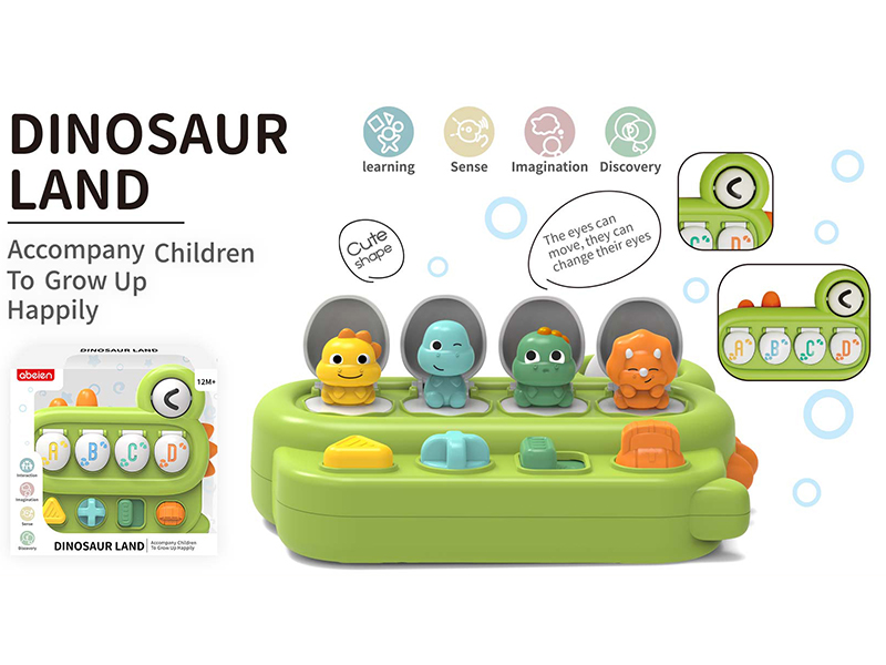 Dinosaurs Pop Up Interactive Games Box